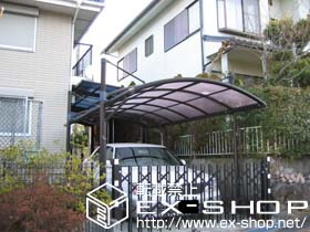 のカーポート レイナポート 縦連棟タイプ 積雪〜20cm対応 施工例