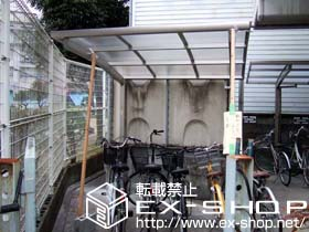 のサイクルポート・駐輪場 レイナポートミニ 積雪〜20cm対応 施工例