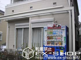 のバルコニー・ベランダ屋根 ライザーテラスII F型 単体 屋根タイプ 積雪〜20cm対応 施工例