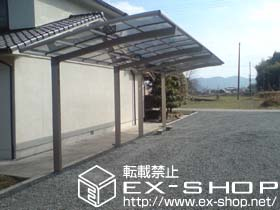 のカーポート カーブポートシグマIII 縦連棟 積雪〜20cm対応 施工例