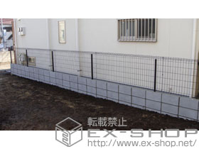 のフェンス・柵 イーネットフェンス 1型 施工例