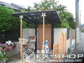 のサイクルポート・駐輪場 レイナポート ミニ 積雪〜20cm対応 施工例