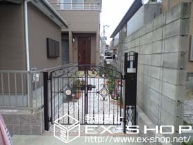 の機能門柱・ポスト スクリーンファンクションユニット エルマージュタイプ 施工例