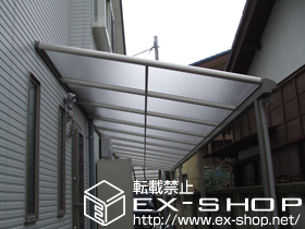 のテラス屋根 ヴェクター F型 連棟 テラスタイプ 積雪〜20cm対応 施工例