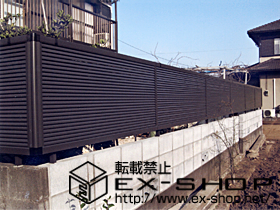 のフェンス・柵 エクスラインフェンスR12型 施工例