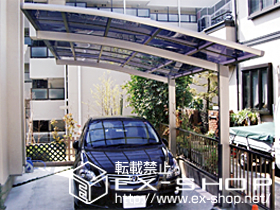 のカーポート カーブポートシグマ? 積雪〜20cm対応 施工例