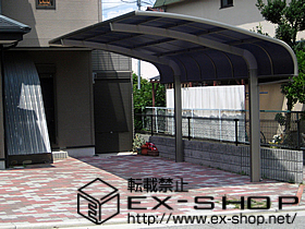 のカーポート テールポートシグマ 積雪〜20cm対応 施工例