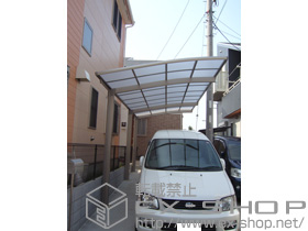 のカーポート カーブポートシグマ? 延長 積雪〜20cm対応 施工例