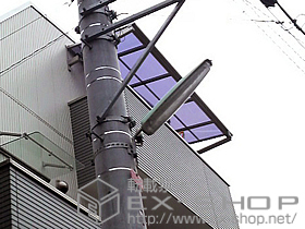 のバルコニー・ベランダ屋根 ライザーテラスII F型 単体 ルーフタイプ 積雪〜20cm対応 施工例