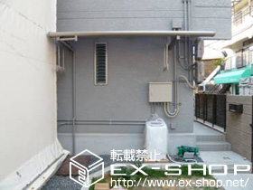 のテラス屋根 アルファテラス Ｌ型 単体 ルーフタイプ 積雪〜20cm対応 施工例