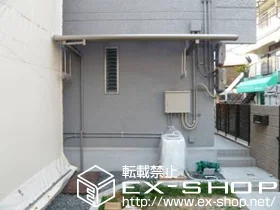 LIXIL リクシル(トステム)のテラス屋根 アルファテラス L型 単体 ルーフタイプ 積雪〜20cm対応 施工例