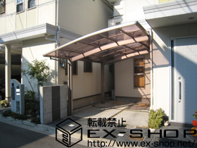 のカーポート カーブポートシグマ?積雪〜20cm対応 施工例