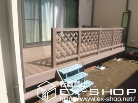 のウッドデッキ リウッドデッキII 単体 施工例