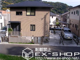 の門扉 ライフモダン門扉MM-PA型　親子仕様[04・07-12] 施工例