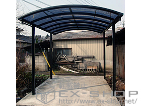 のカーポート カルエード GE 積雪〜20cm対応 施工例