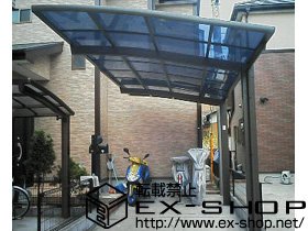 のカーポート カーブポートシグマ? 積雪〜20cm対応 施工例