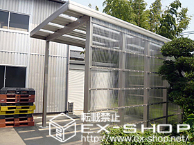 のカーポート ジーポート タイプS 積雪 〜100cm対応 施工例