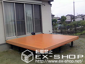 のウッドデッキ リウッドデッキII  標準 施工例