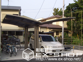 のカーポート カーブポートシグマ? Y合掌 積雪〜20cm対応 施工例