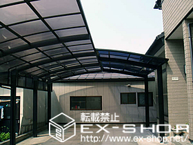 のカーポート カーブポートシグマ? 積雪〜20cm対応 施工例