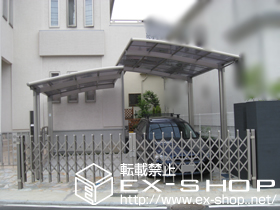 のカーポート カーブポートシグマ? 積雪〜20cm対応 施工例