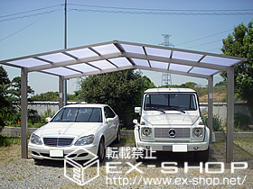 のカーポート サーフポート? 積雪〜20cm対応 施工例