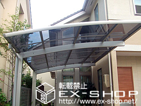 のバルコニー・ベランダ屋根 ライザーテラスII R型 屋根タイプ 単体 施工例