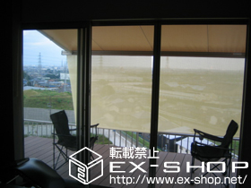 のウッドデッキ リウッドデッキII 標準 連棟 施工例