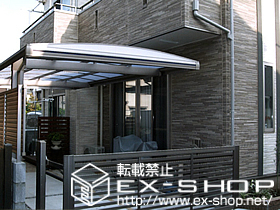 のカーポート キューブポートプラス レギュラー 積雪〜20cm対応 施工例