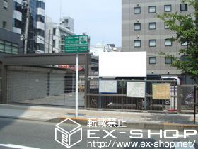 の門扉 プリレオR2型 片開き 柱使用 内開き 施工例