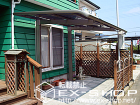 のカーポート レガーナポートシグマ　樋有り　積雪〜20cm対応 施工例