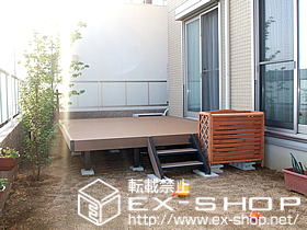 のウッドデッキ リコステージII 施工例