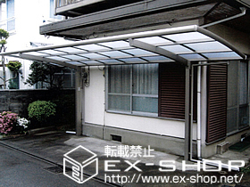 のサイクルポート・駐輪場 カーブポートシグマIII ミニ 施工例