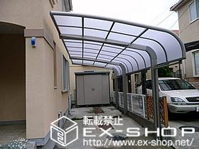 のカーポート テールポートシグマ 延長 積雪〜20cm対応 施工例