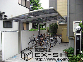 のカーポート カーブポートシグマIII 積雪〜20ｃｍ対応 施工例