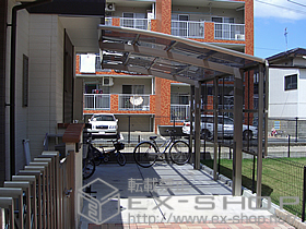 のカーポート カーブポートシグマIII 積雪〜20cm対応 施工例