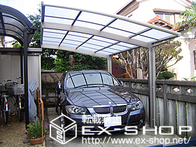 のカーポート カーブポートシグマIII 積雪〜20cm対応 施工例