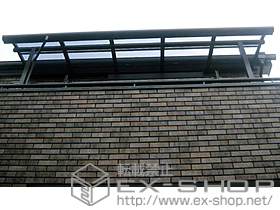 のバルコニー・ベランダ屋根 アルファテラス RB型 屋根タイプ 単体 施工例