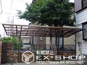 のカーポート カーブポートシグマIII 積雪〜20cm対応 施工例