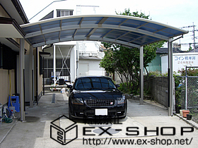 のカーポート レイナツインポート 積雪〜20cm対応 施工例