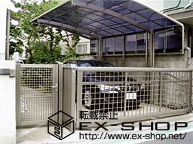 の門扉 シャレオR7型 片開き 施工例