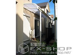 のテラス屋根 ライザーテラスII　R型　テラスタイプ　積雪〜20cm対応 施工例