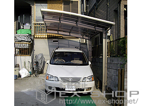 のカーポート カーブポートシグマ? 積雪〜20cm対応 施工例