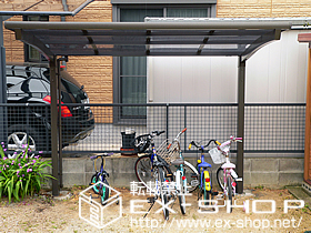 のカーポート カーブパークシグマ?オープンタイプ　積雪20cm 施工例