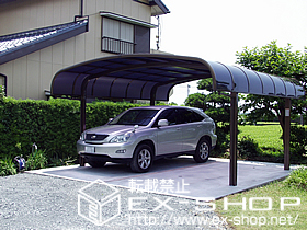 のカーポート テールポートシグマ ワイド 施工例