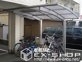 のサイクルポート・駐輪場 レイナポートミニ　積雪〜20cm対応 施工例