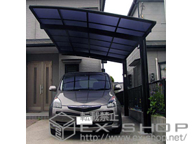 のカーポート カーブポートシグマ? 積雪〜20cm対応 施工例