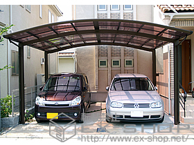 のカーポート レイナツインポート 積雪〜20cm対応 施工例