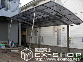 のカーポート カーブポートシグマIII 積雪〜20cm対応 施工例