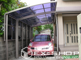 のカーポート カーブポートシグマIII 積雪〜20cm対応 施工例